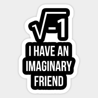 Imaginary Friend Sticker
